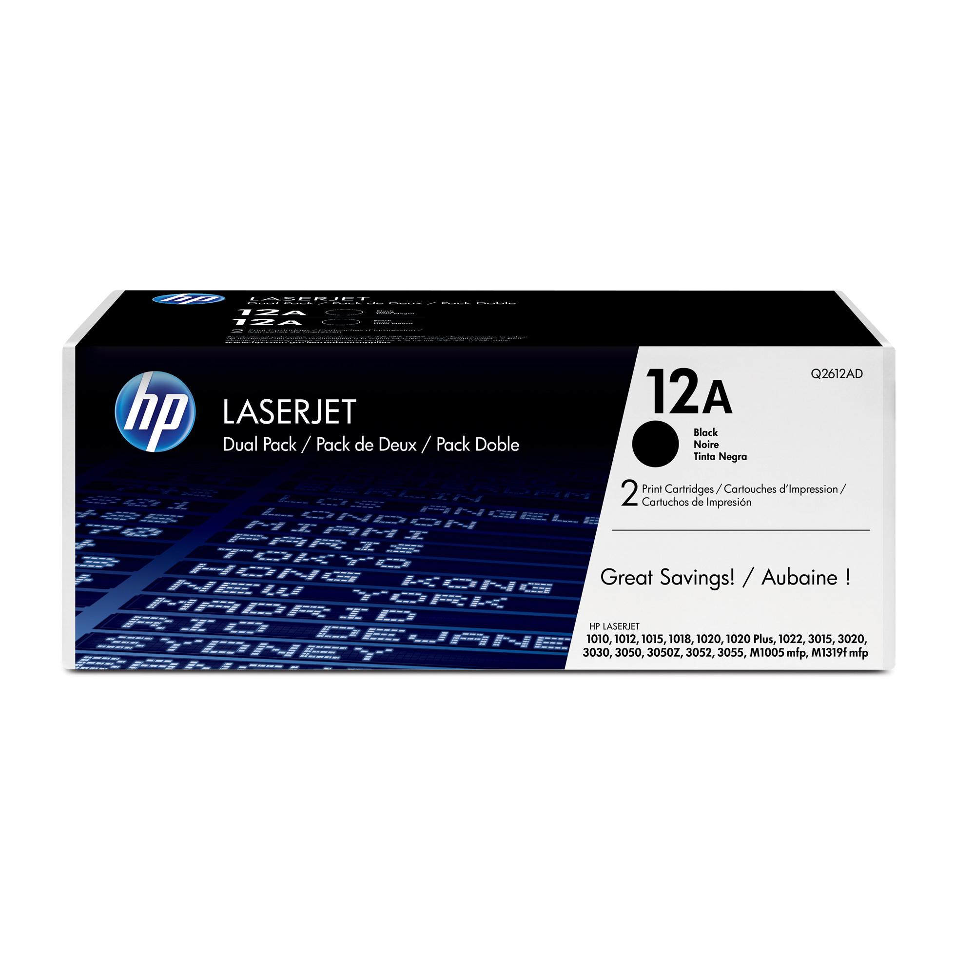 HP 12A - Confezione da 2 - nero …
